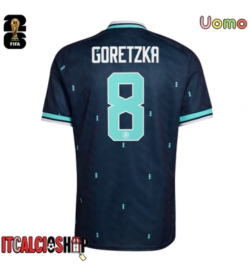 Germania Leon Goretzka #8 Seconda Maglia Mondiali 2026 Manica Corta